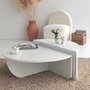 Hanah Home Podium - Mesa de centro Blanca